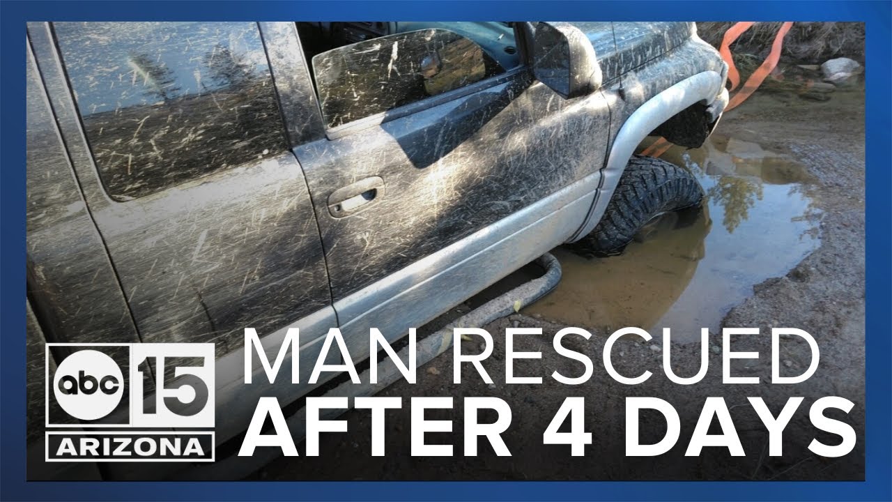 Phoenix man rescued after being stranded for four days in California forest