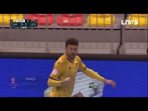 Gol Araça (3-1) Jimbee Cartagena - Levante UD FS. J17, 1Div. LNFS
