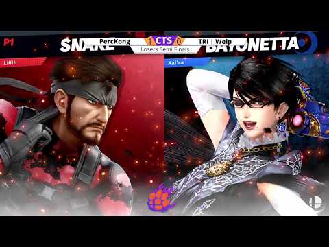 Clocktower Smash 72 - Losers Semis - PercKong (Snake) vs. TRI | Welp (Bayonetta) - SSBU