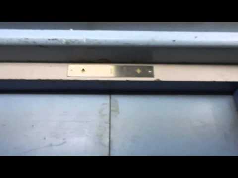 Vintage Otis Traction Service Elevator @ Sports Authority, Valley Fair Mall in Santa Clara CA