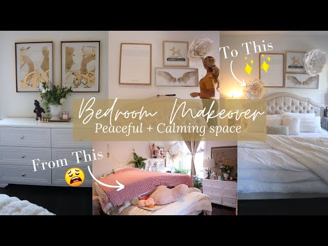 SPRING BEDROOM MAKEOVER // NEW BED + DECOR // FRESH SPRING ROLLS // GROCERY HAUL WEEKLY MEAL PREP