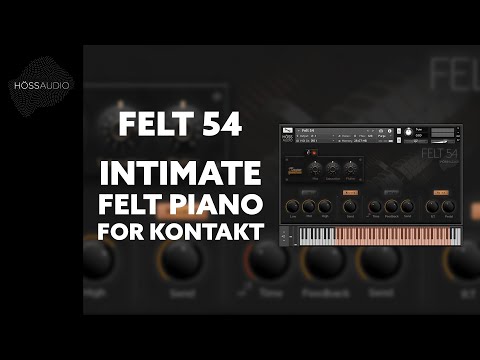 Free Download Felt Piano 54 For KONTAKT