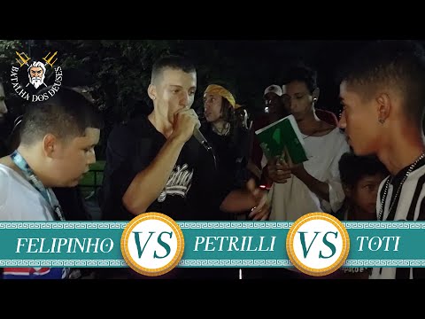 Felipinho vs Petrilli vs Toti l SEMI FINAL l 48ª Batalha dos Deuses l Jaú l SP