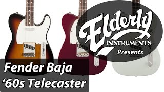 Video thumbnail for Fender Baja 60's Telecaster |  Elderly Instruments by Elderly Instruments