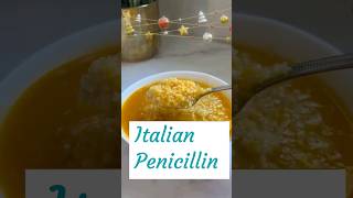 Italian "Penicillin" soup. Feeling under the weather? Make this! Easy chicken soup.