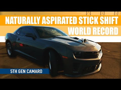 WORLD RECORD NA STICK SHIFT | Carlos’ Camaro Is a Different Animal