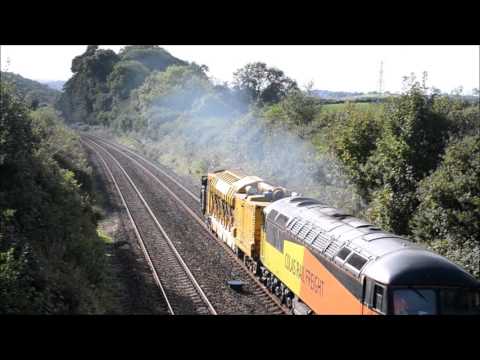 Colas Rail 56078 - 0C54/6X54 - Pre-Bodmin and Wenford Diesel Gala movements