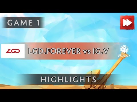LGD.Forever Young vs iG.Vitality [Game 1] MarsTV Dota 2 League 2016 - Dota Highlights