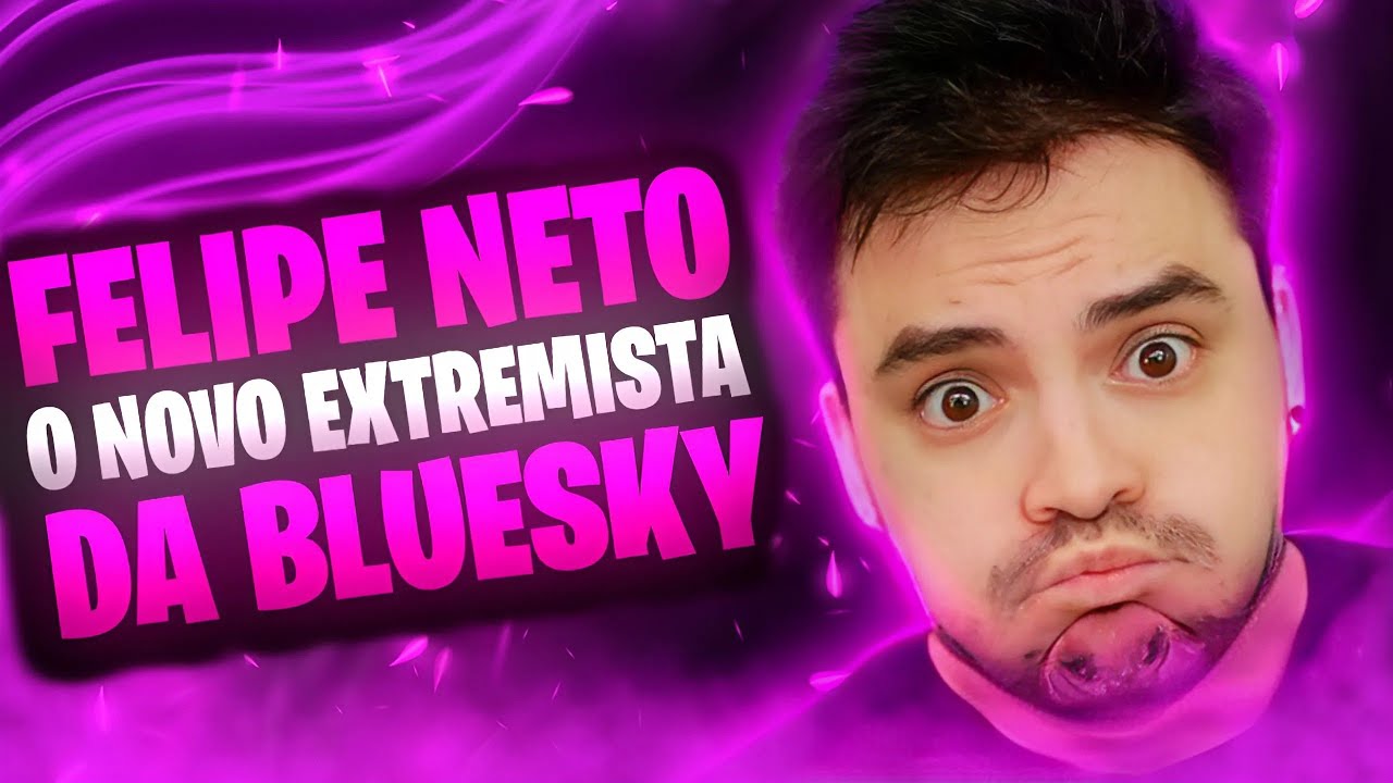 FELIPE NETO PASSANDO VERGONHA NO BLUESKY