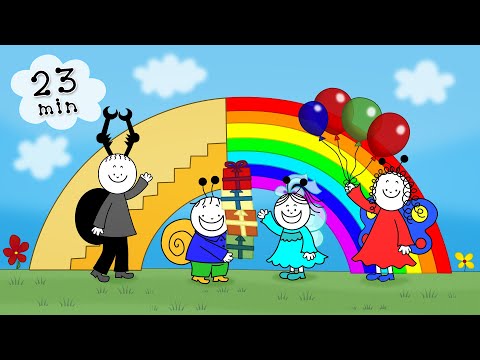 Bobi in Pika - Mavrica, Vnetje ušes in druge zgodbe ▶ 5 epizode | 23 minut