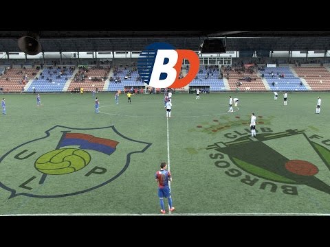 U.P Langreo - Burgos CF 19/04/2015 (partido completo)