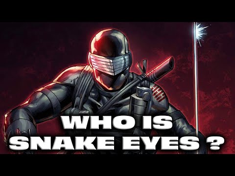 The Complete History and Origin of GI Joe's SNAKE EYES!