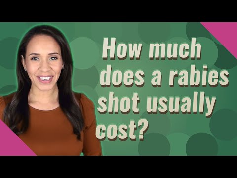 YouTube video about: How much do rabies shots cost for dogs?