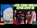 GERMAN Musician reacts | 🇧🇩 Kotha Koiyo Na - Coke Studio Bangla