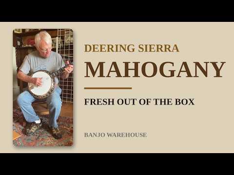Deering Sierra Mahogany 5-String Banjo image 11