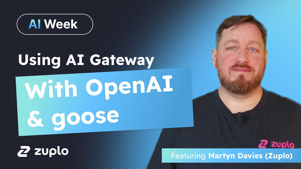 Using goose with OpenAI & AI Gateway