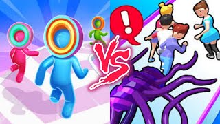 Layer Man VS Alien Run- All Levels SpeedRun Gameplay Android iOS Ep1