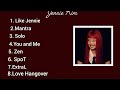 JENNiE HITS SONGS PLAYLIST Jennie Kim Mantra Jennie