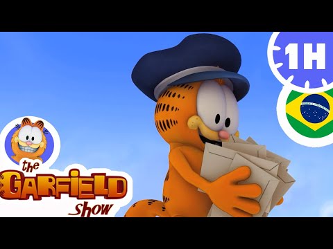 📪Garfield intimida o carteiro📪- Episódio Completo HD