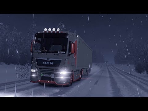ETS2 1.33 MAN TGX E6  Bergen - Kouvola Part 3/3