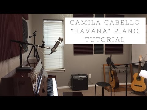 CAMILA CABELLO - HAVANA | INTERMEDIATE PIANO TUTORIAL