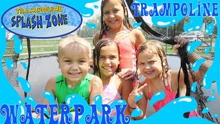 Trampoline Waterpark Gymnastics Fun!