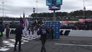 Gaither Vocal Band sings National Anthem NASCAR First Data 500 (October 29, 2017)