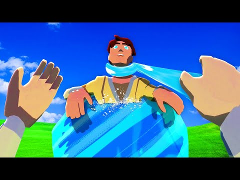 Choking My FRIEND with Water Bending (Elements Divided VR Gameplay)