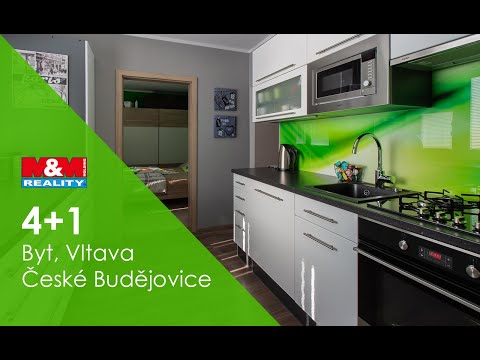 Prodej, byt 4+1, OV, 76 m2, České Budějovice, ul. Dlouhá - videoprohlídka M&M reality