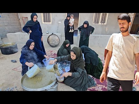 Cooking a Nazri meal for a lost sister | Akram and Shokofeh