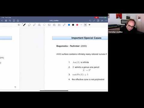 Christian Liedtke, Rational curves on K3 surfaces
