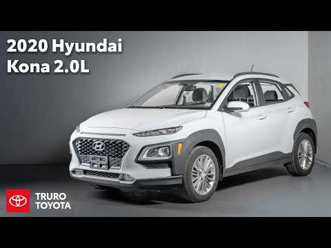 2020 Hyundai Kona 2.0L Preferred AWD in White for sale at Truro Toyota in Truro, NS