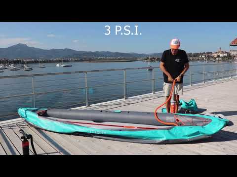 HOW TO INFLATE THE ITIWIT X100 KAYAK 2P, 3P, 4P / GONFLER ET RANGER LE KAYAK ITIWIT X100 2P, 3P , 4P