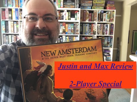 New Amsterdam Board Game Review!...with Justin and Max