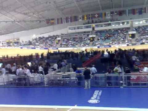 Vicky Pendleton vs Shuang Guo Manchester World Cup 2009