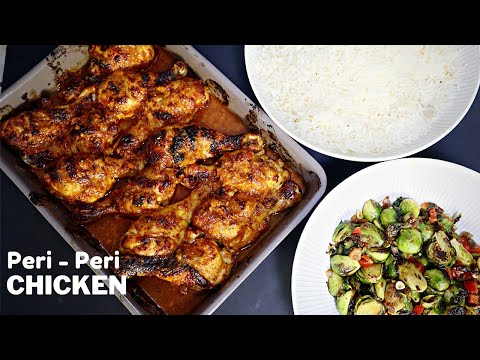 Peri Peri/Peri Piri Chicken Dinner - cook with me tasty Nando's style chicken dinner