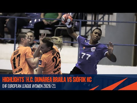 HIGHLIGHTS | H.C. Dunarea Braila vs Siófok KC | Round 3 | EHF European League Women