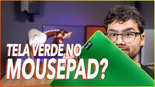 Chroma Key para o seu Mouse? Review Completo da Elgato Green Screen Mouse Mat!