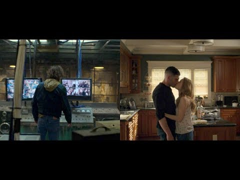 Sarah besa a Frank/Punisher - Micro - THE PUNISHER 1X08