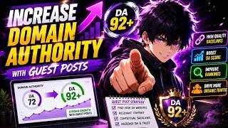 How to Increase Domain Authority With Guest Posts [SEO Strategy]