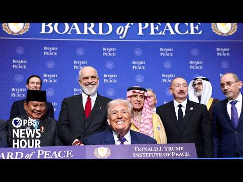 Trump says U.S. will give $10 billion to Board of Peace promising to rebuild Gaza