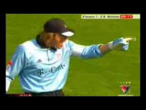 Goalkeeping Titan Oliver Kahn Brings Terror to the Pitch