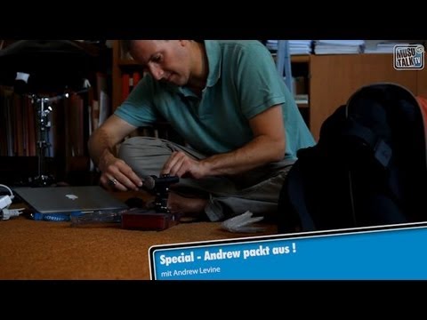 Mobile Recording mit Andrew Levine - Andrew packt aus
