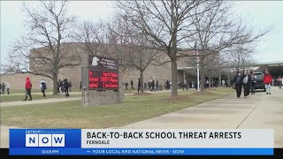 2 students arrested after back-to-back threats at Ferndale High School