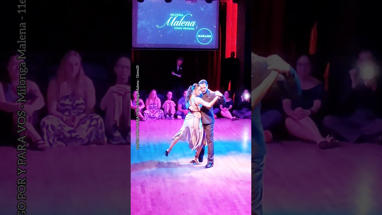 Roxana Suárez y Dante Sanchez. La Bordona (Troilo) Milonga Malena 11ene25