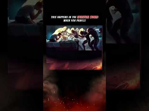 😲Behind the Scenes: What Happens Spiritually When You Pray!! #shorts #pray #spiritual