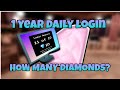 [OUTDATED] How Many Diamonds You Get From Daily Login in RH For 1 Year?