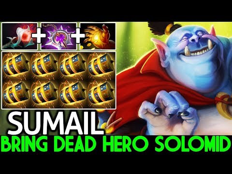 SUMAIL [Ogre Magi] Pro Bring Dead Hero Solo Mid Cancer Multicast 7.22 Dota 2