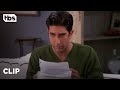 Friends: Ross Finally Reads Rachel's Letter (Season 4 Clip) | TBS