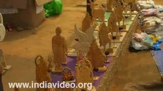 Art in wood from West Bengal